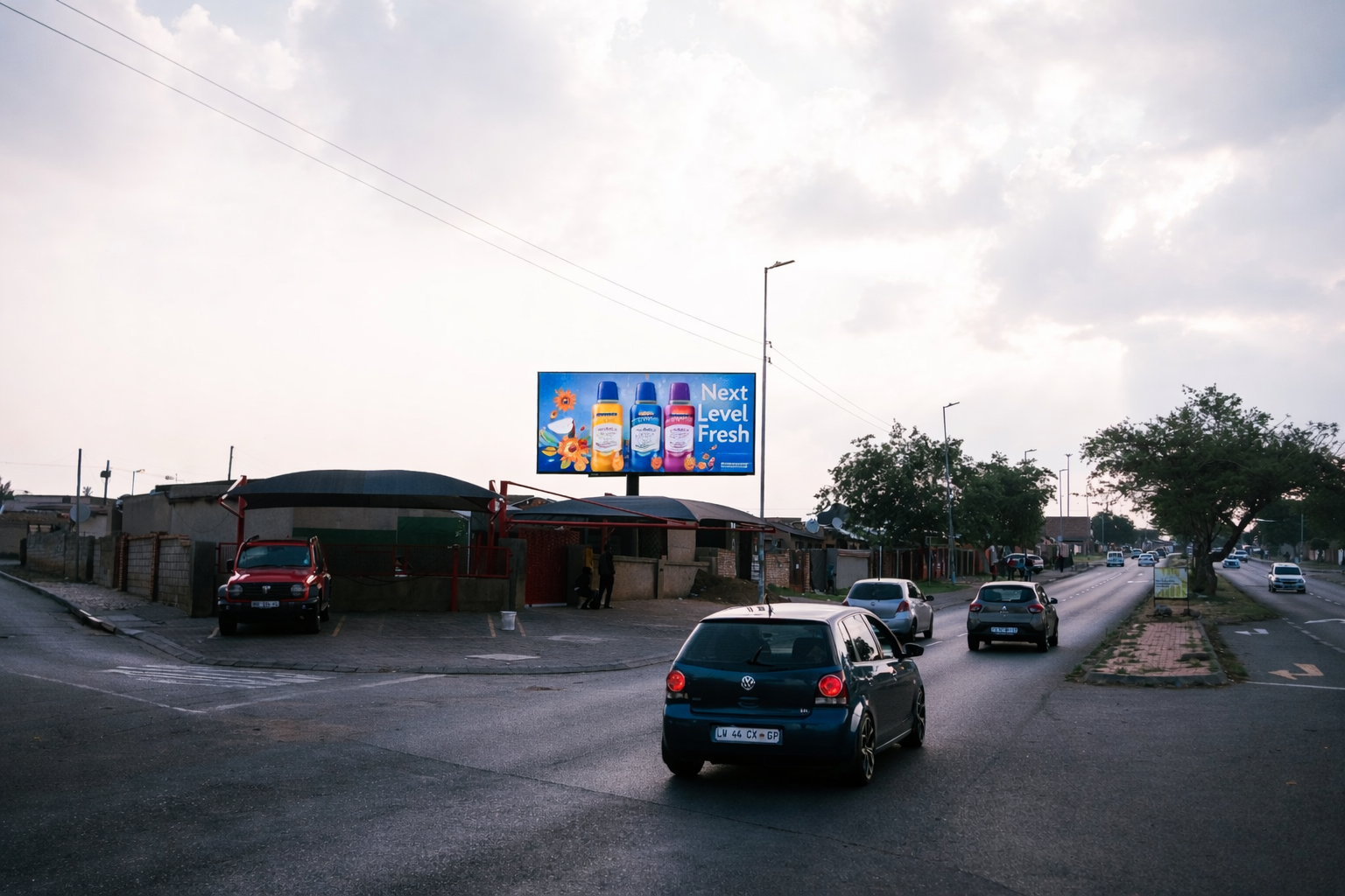 CBD static billboard landscape