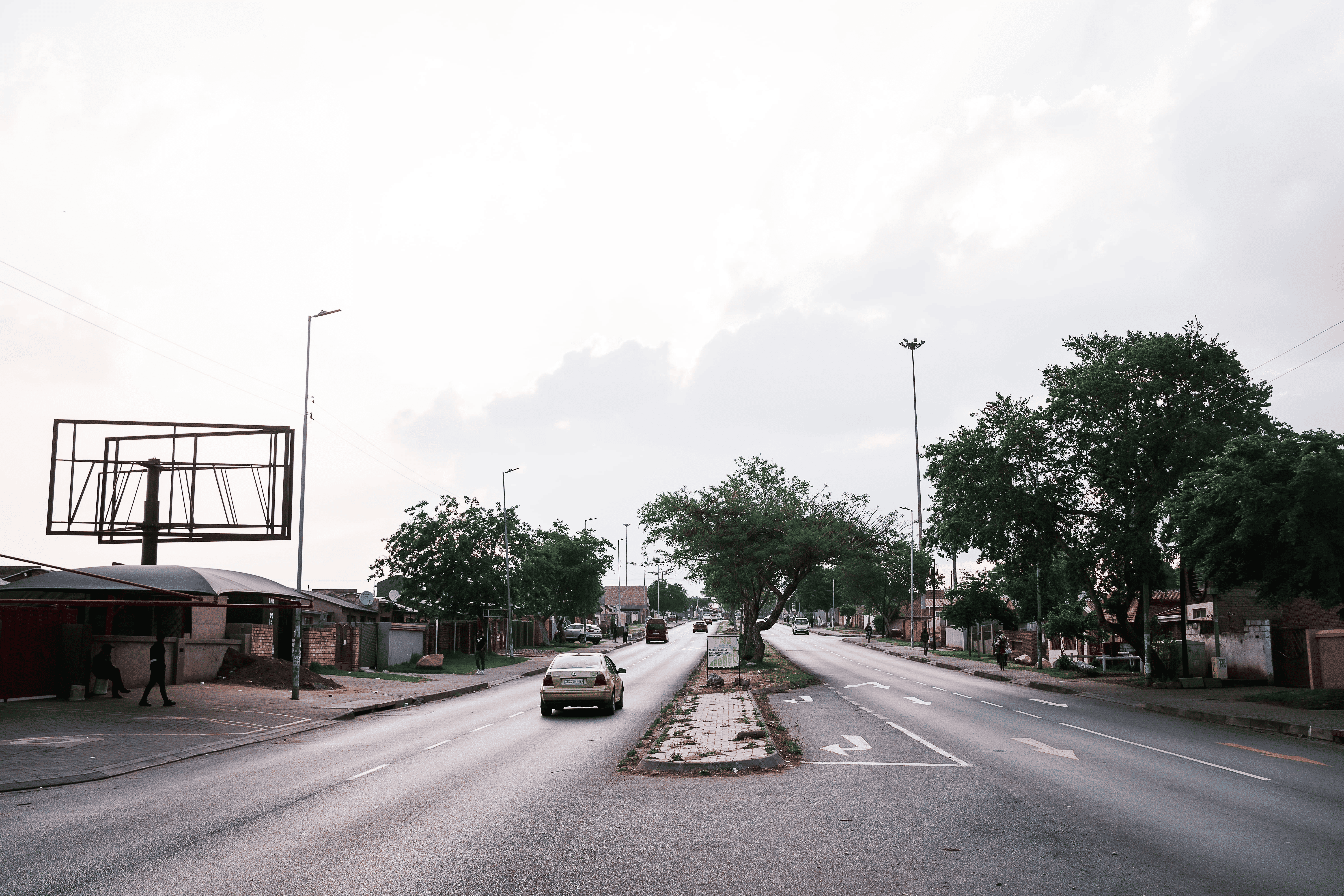 Bridge billboard advertising