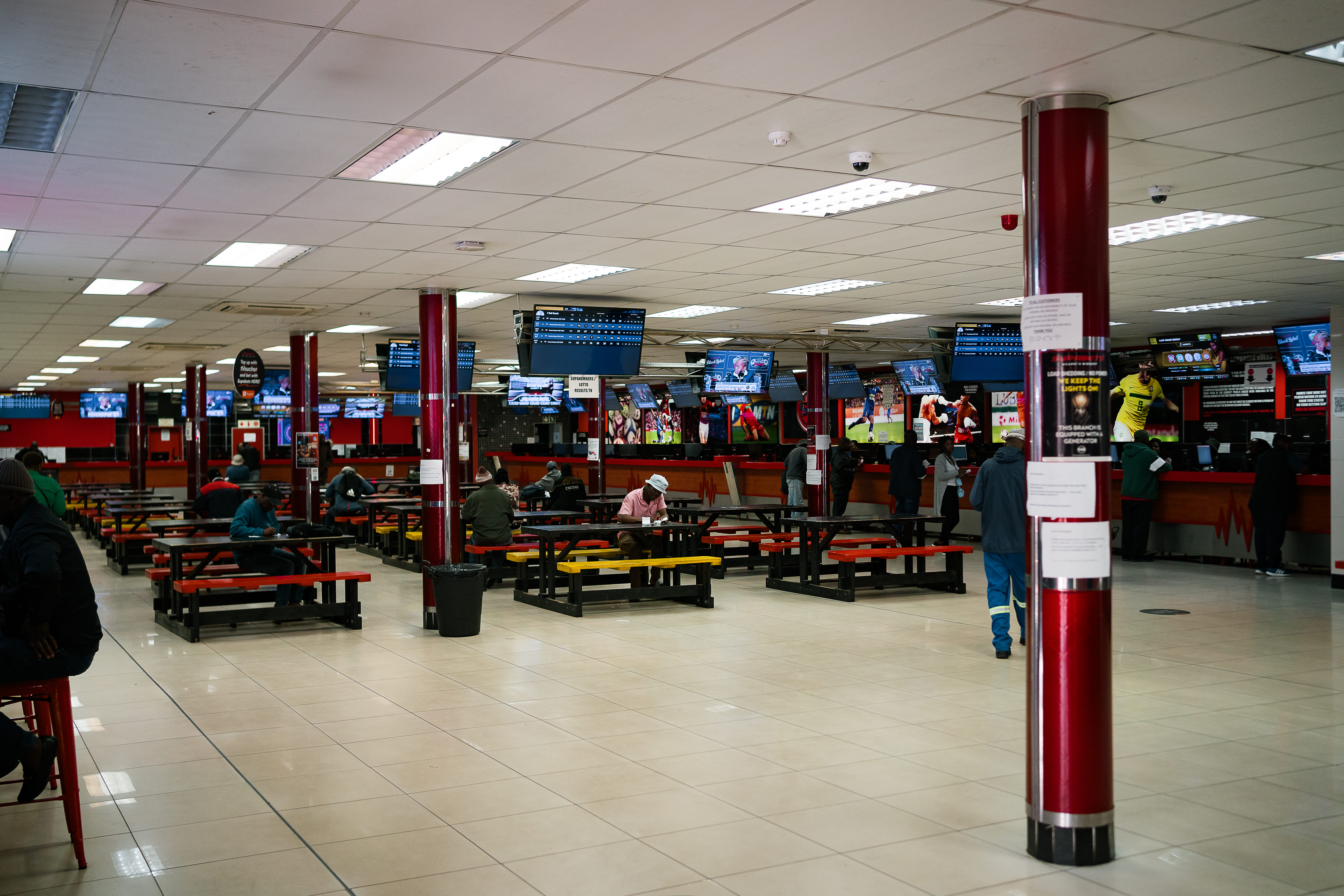 Supabets venue screen landscape